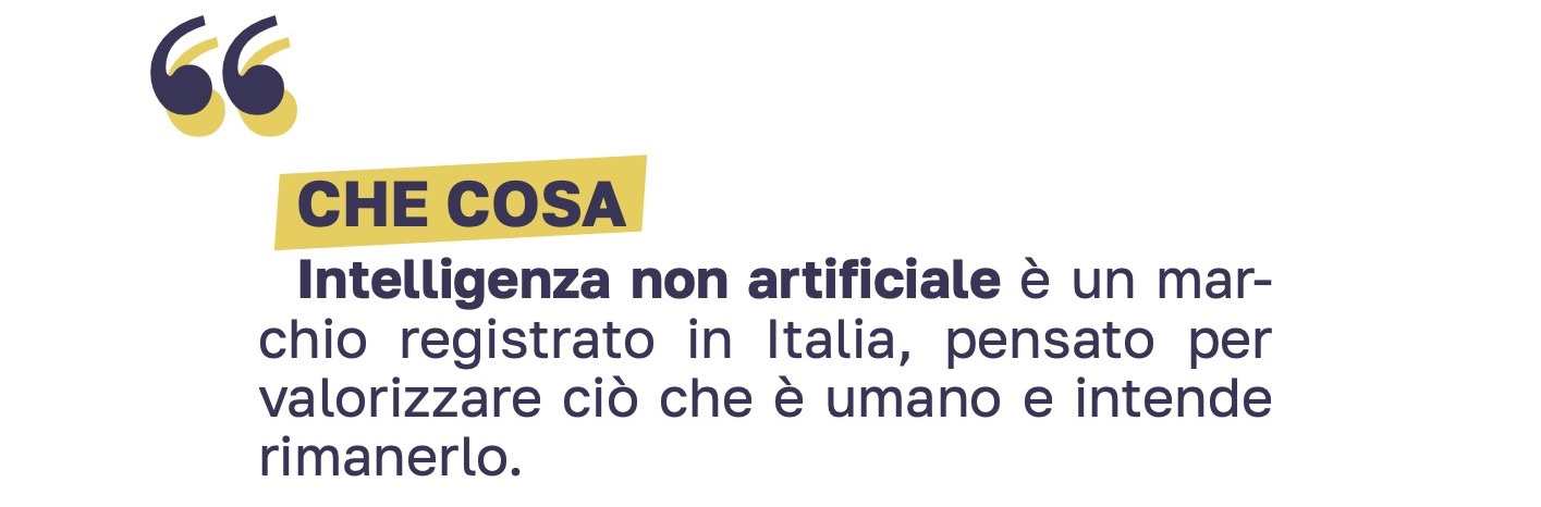 Intelligenza non artificiale